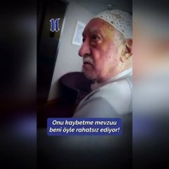 Gülen,yapmış oldukları tarihi hatalardan dolayı ızdırapla kıvrandığını söylüyor. Herşeyi kaybetmekten korktuğunu söylüyor.