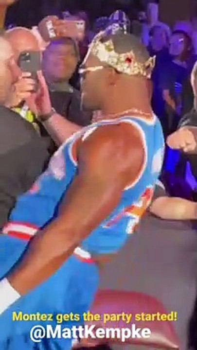 Montez Ford gets the Party Started!! #wwe #streetprofits #montezford