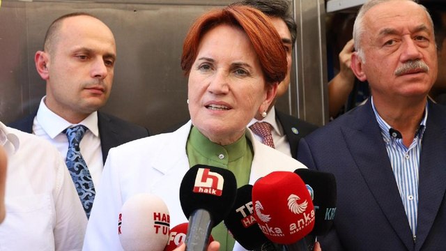 Akşener'den İYİ Parti karavanına saldıranlara sert sözler: İki kişiye 25 kişi saldıran korkaklar ben buradayım!