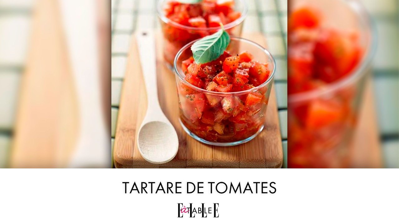 Tartare de tomate