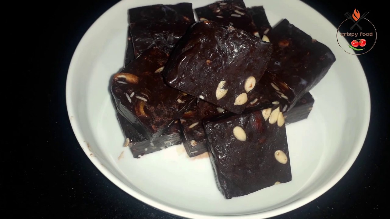 Only 2 Ingredient Chocolate Fudge Recipe | crispy food by saghir abbas
