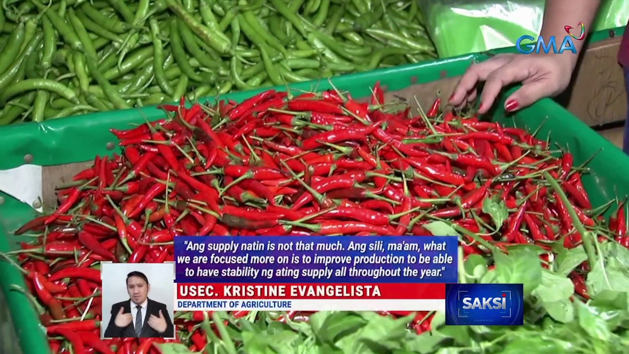 Puting sibuyas at siling labuyo, nagmahal nang hanggang P600/kg sa ilang pamilihan dahil kulang sa supply