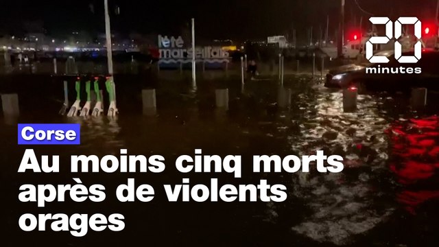 Corse : Au moins cinq morts après de violents orages