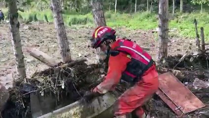 Inundaciones en el noroeste de China dejan muertos y decenas de desaparecidos
