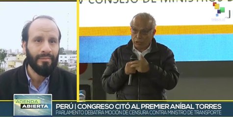 Congreso peruano cita al estrado a Aníbal Torres