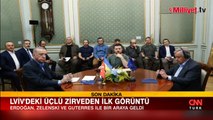 Ukrayna'da Erdoğan, Zelenskiy ve Guterres zirvesi başladı