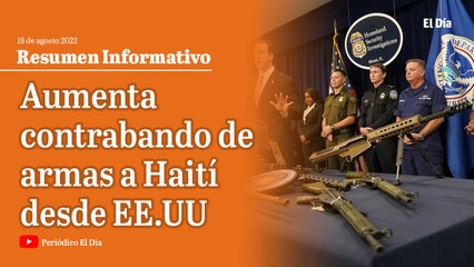 Aumenta contrabando de armas a Haití desde EE.UU
