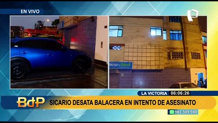 Extranjeros desatan infernal balacera en calles de La Victoria