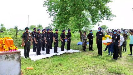 सैनिक का कोरोना से निधन, सैन्य सम्मान के साथ अंतिम स्ंस्कार