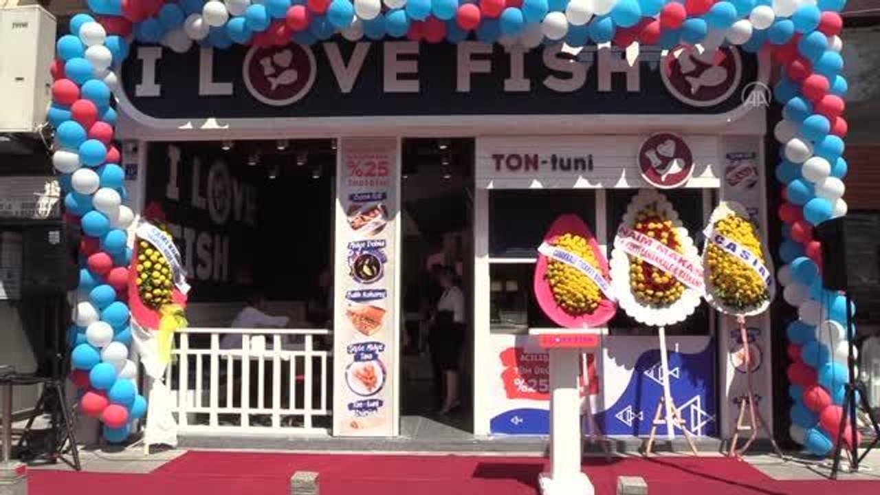 Çanakkale haber: ÇANAKKALE - Dardanel "I Love Fish" üçüncü şubesini Çanakkale'de açtı
