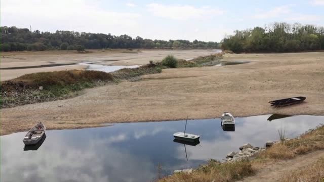 La sequía en Europa deja imágenes escalofriantes de sus famosos ríos sin agua