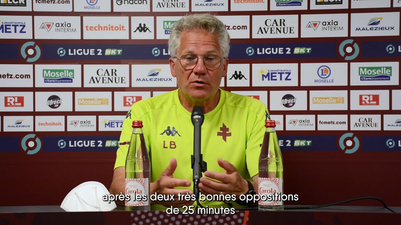Laval - Metz, la conférence d'avant-match