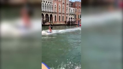 El alcalde de Venecia reclama a estos “idiotas” y ofrece “una cena” como recompensa