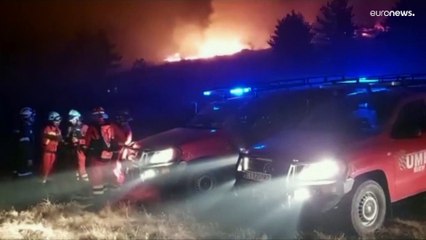 Los incendios de la Comunidad Valenciana arrasan más de 13 000 hectáreas cada uno