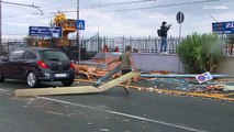 Vientos huracanados y lluvias torrenciales | Italia y Francia azotadas por violentas tormentas