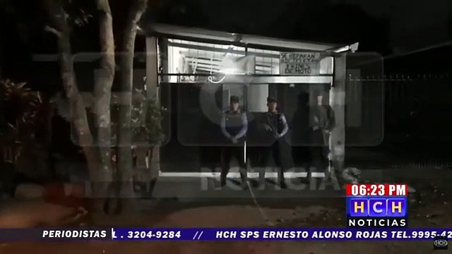 Desconocidos asesinan a una persona en el barrio El Carmen de Siguatepeque