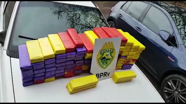 Polícia Rodoviária Estadual apreende maconha em Santa Tereza do Oeste