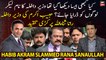Analyst Habib Akram slammed Interior Minister Rana Sanaullah