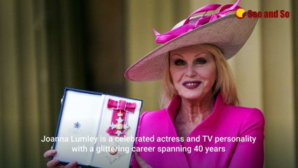 Inside the lavish life of Absolutely Fabulous star Joanna Lumley