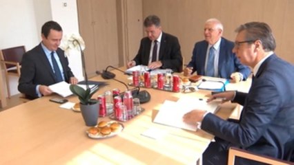 Serbia y Kosovo, sin avances en su cara a cara ante UE para rebajar tensiones