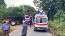 Traktörün römorkunun devrilmesi sonucu 8 fındık işçisi yaralandı