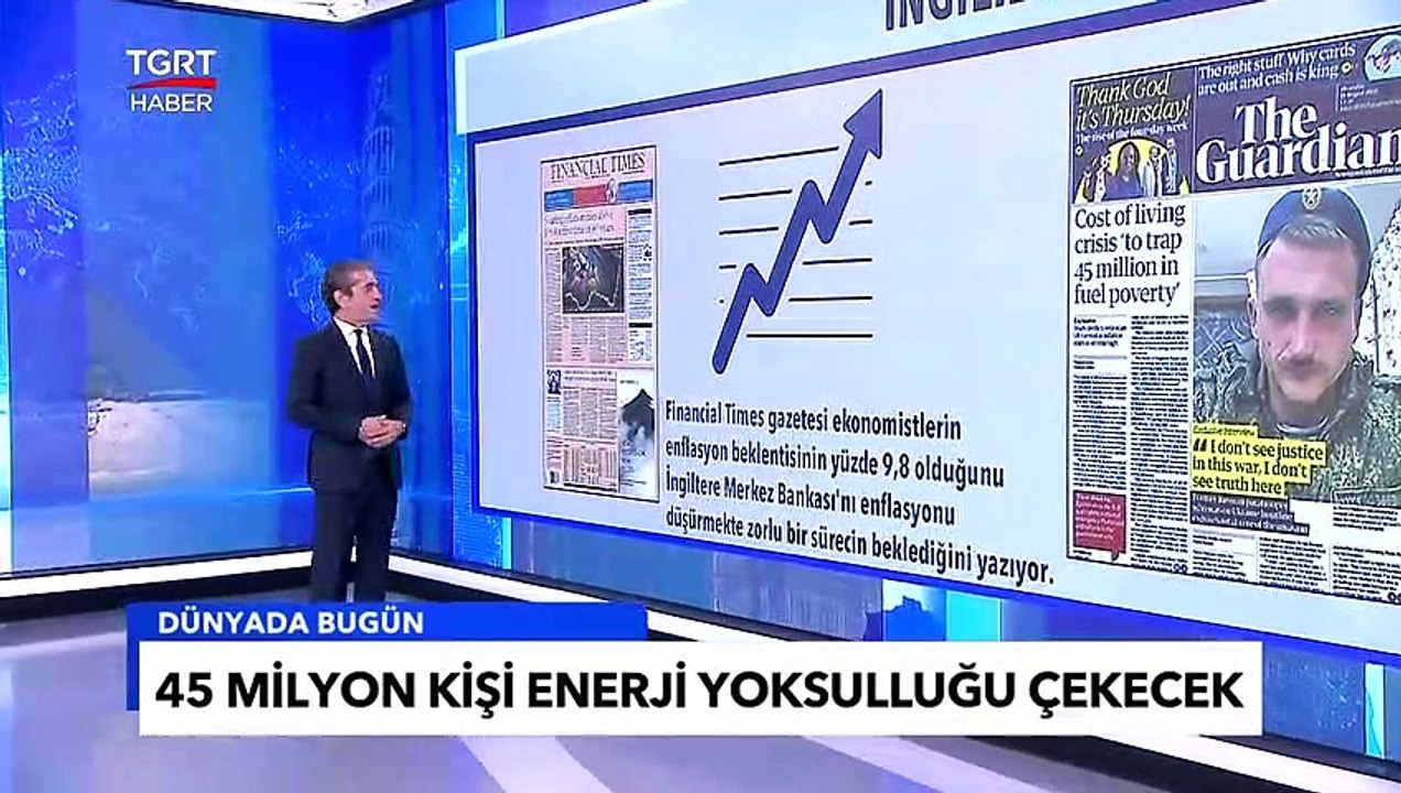 'Rekor Enflasyon': 45 Milyon Kişi 'Enerji Yoksulluğu' Çekecek - Tuna Öztunç ile Dünyada Bugün