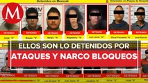 Van 42 detenidos por hechos violentos en Jalisco, Guanajuato, Chihuahua y BC