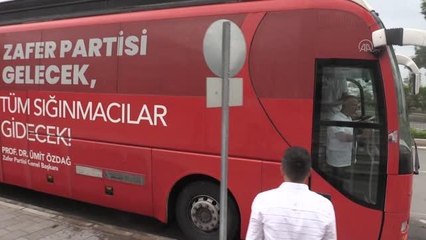 Zafer Partisi Genel Başkanı Özdağ, ziyaretlerde bulundu