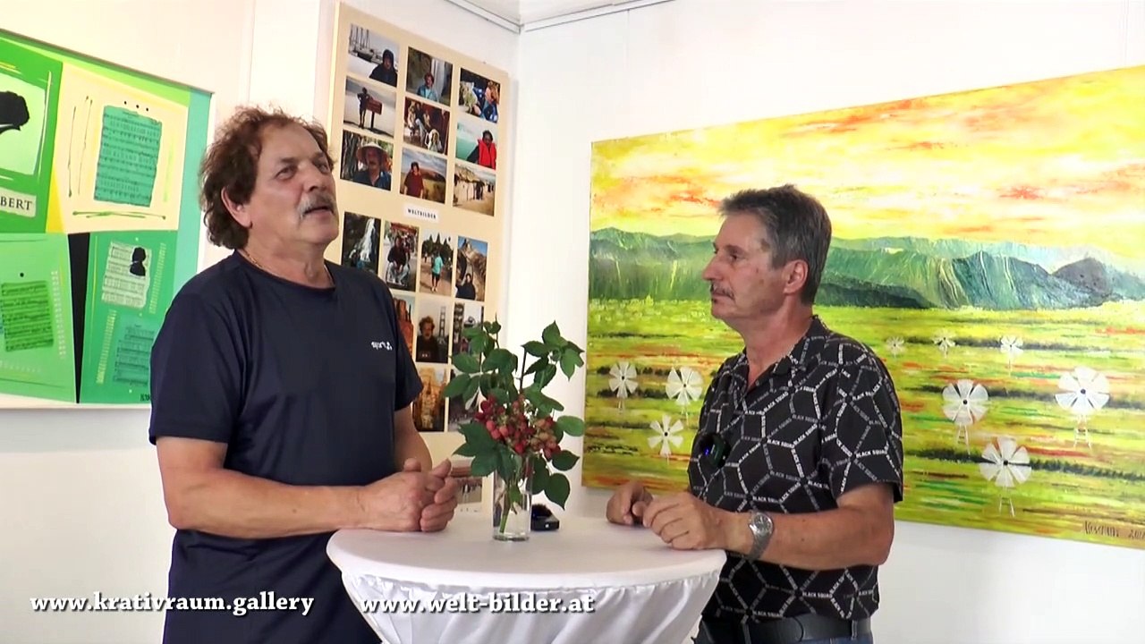 Weltbild -  Werner Koschar - Kreativ-Raum Gallery Wien