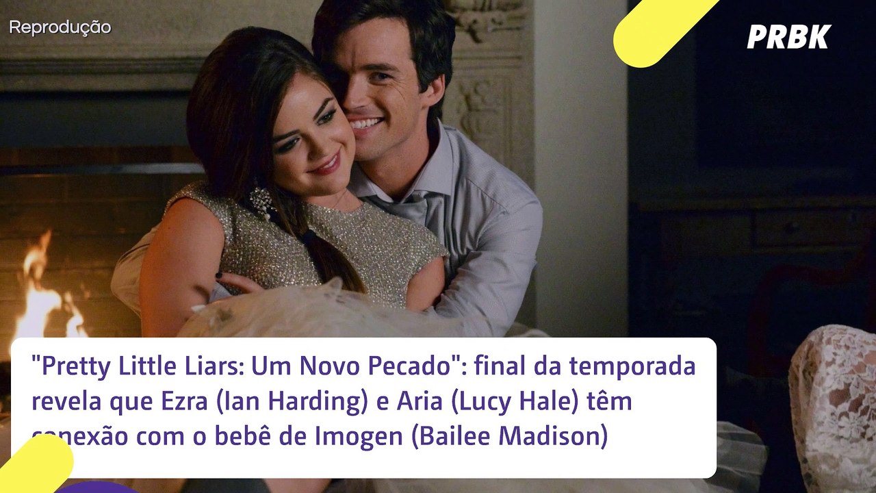 "Pretty Little Liars": Aria e Ezra, da série original, adotaram bebê de Imogen