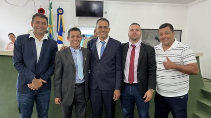 JUNIOR SOM TOMA POSSE COMO VEREADOR DE PEDRAS DE FOGO