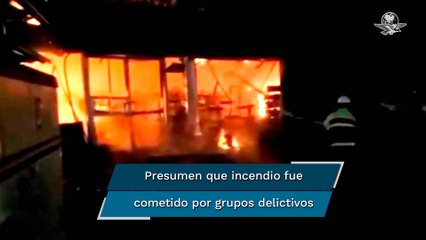 Incendian tienda OXXO en Ojocaliente, Zacatecas