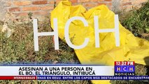 Desconocidos asesinan a una persona en San Juan, Intibucá