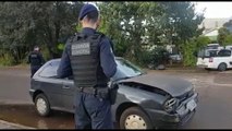 Guarda Municipal recupera veículo com alerta de furto após acidente no Bairro Parque São Paulo