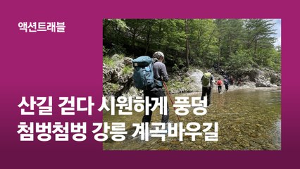 폰도 안 터지는 오지에서 첨범첨벙…계곡바우길 매력에 빠졌다 [액션 트래블]