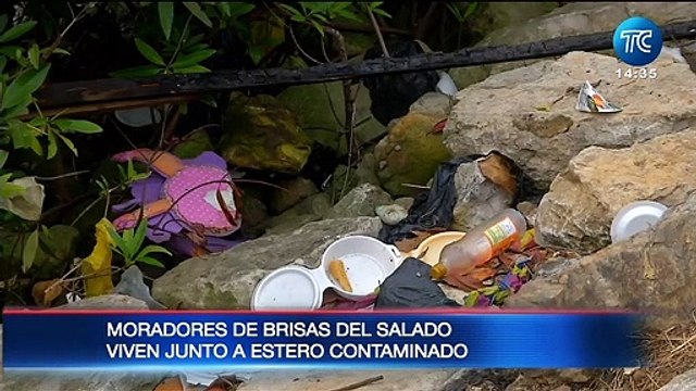 Guayaquil Oculto: Moradores de Brisas del Salado viven junto a estero contaminado