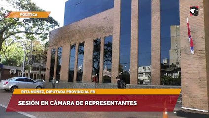 Sesión en cámara de representantes