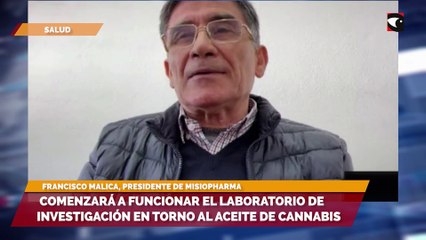 Comenzará a funcionar el laboratorio de investigación en torno al aceite de cannabis