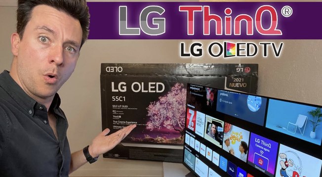 LG OLED TV de 55 C1 con ThinQ AI