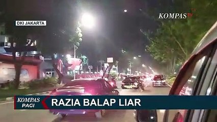 Takut Kena Razia Balap Liar, Pemilik Tinggalkan mobilnya!