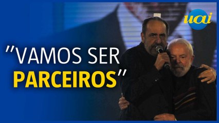 Lula a Kalil: 'Vamos fazer este estado crescer'