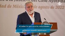 Encinas: Ejército tenía un soldado infiltrado en la Normal de Ayotzinapa; pudo haberse salvado a es