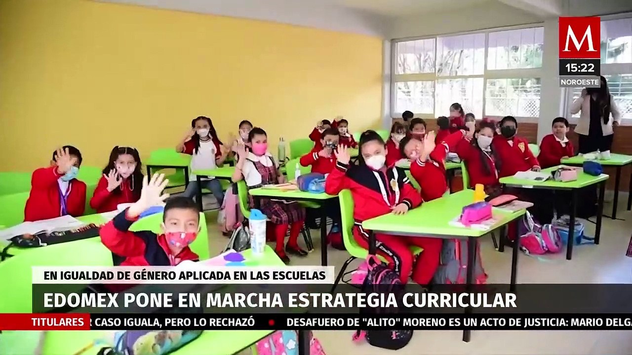Estrategia curricular en igualdad de género en Edomex