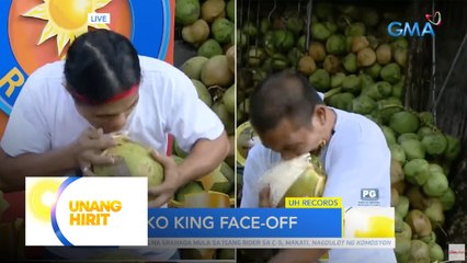 UH Records: Buko king face-off, LIVE sa Unang Hirit! | Unang Hirit