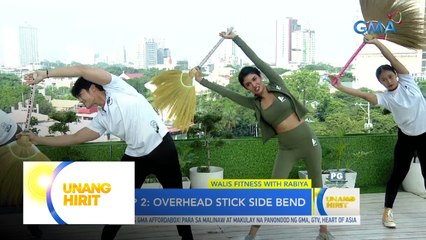 Walis fitness with Rabiya Mateo! | Unang Hirit