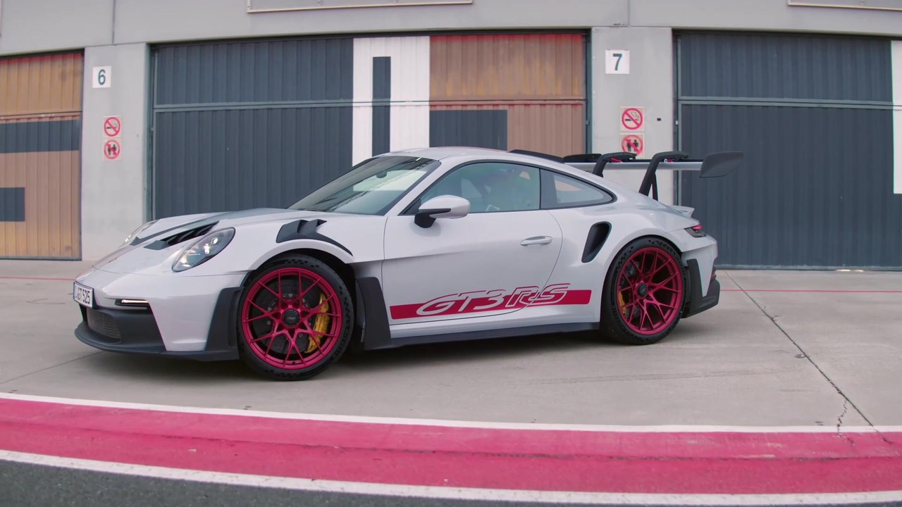 Konsequent auf Performance ausgelegt - der neue Porsche 911 GT3 RS