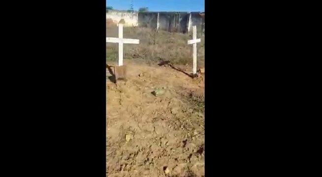 Moradores de comunidade rural em Santa Cruz denunciam situação precária em cemitério