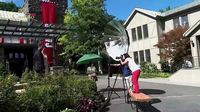 Carlos Bonow se diverte no Castelo de Caras