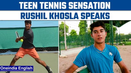 Rising Tennis Star Rushil Khosla Talks to OneIndia | OneIndia News *Profile
