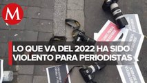 Reportan 331 agresiones a periodistas en lo que va del 2022
